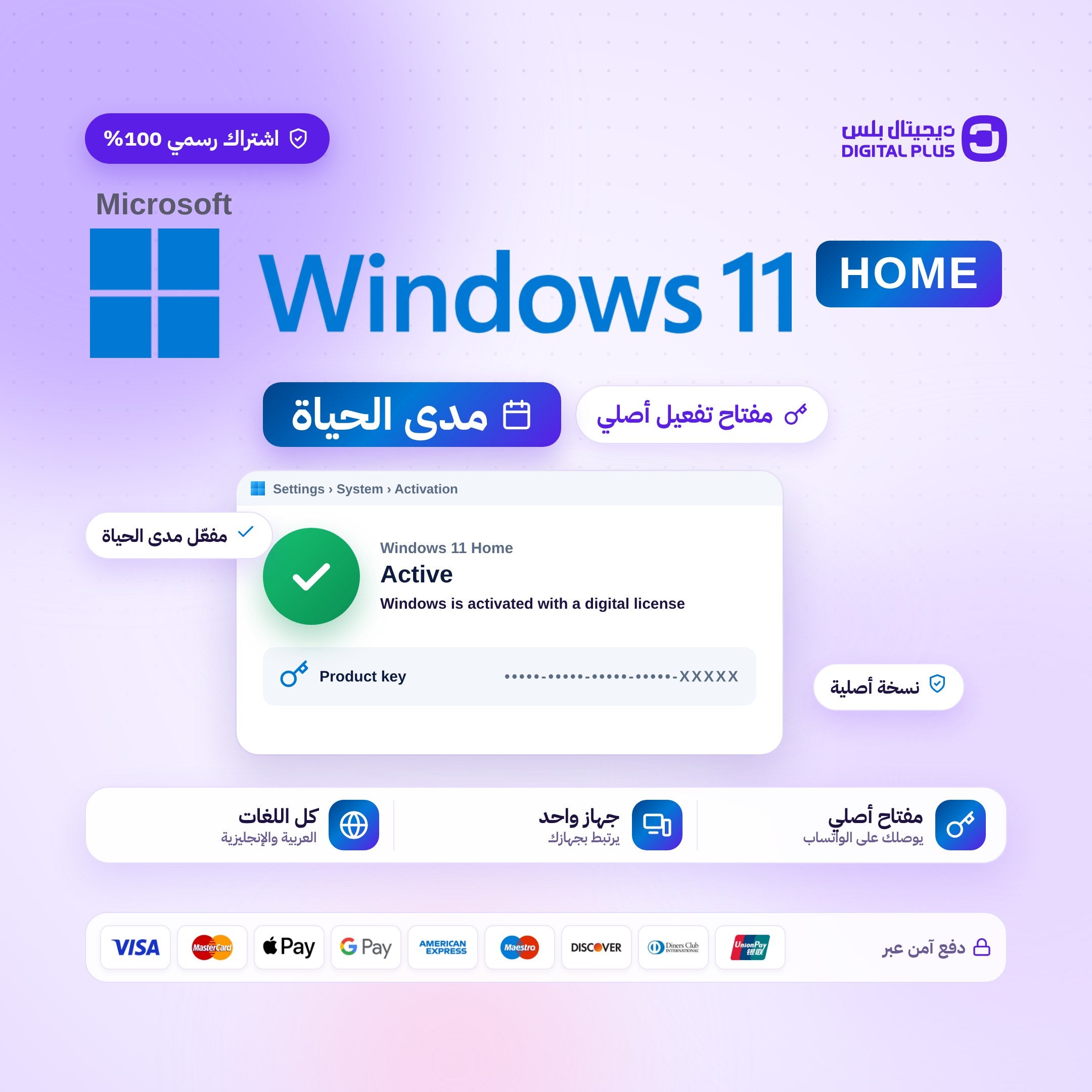 ويندوز 11 هوم | windows 11 Home